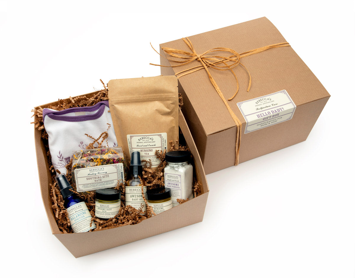 Mama and Me Baby Organic Gift Hamper in Neutral Colours